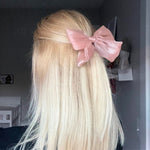 Blush Pink Hair Bow