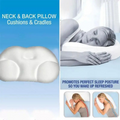 2 Pack! Orthopedic Contour Memory Foam Pillow For Neck & Back Pain (Deal Of The Day)