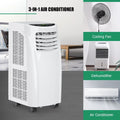 10,000 BTU Portable Air Conditioner & Dehumidifier Function Remote w/ Window Kit