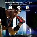 3-In-1 Car Jump Starter With Power Bank & Flash Light-For All Battery Types