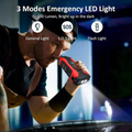 100000mAh Car Jump Starter Kit With Built Power Bank & Flash light-For All Battery Types