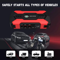 100000mAh Car Jump Starter Kit With Built Power Bank & Flash light-For All Battery Types
