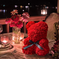 RoseTeddy™️ Handmade Rose Teddy Bear With LED Lights (Special Gift)