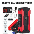 Portable jump starter, Car jump starter, Jump starter, Car starter, car battery booster, Battery jump starter, Jump box, jump starter pack, car battery jump starter