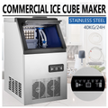 Commercial Ice Maker Stainless Steel