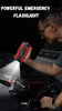 3-In-1 Car Jump Starter With Power Bank & Flash Light-For All Battery Types