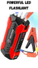 3-In-1 Car Jump Starter With Power Bank & Flash Light-For All Battery Types