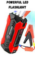 3-In-1 Car Jump Starter With Power Bank & Flash Light-For All Battery Types