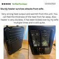 Portable Space Heater Pro (Heater & Fan 2-In-1)